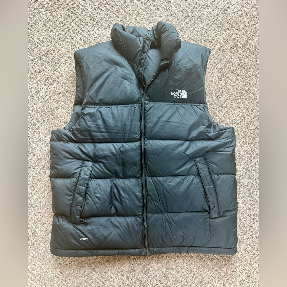 The North Face Men's Charcoal Puffer Vest